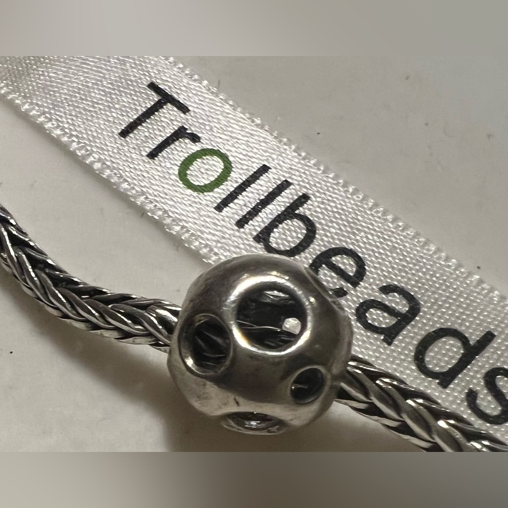 Trollbeads Shortcut Bead~Retired~Authenticity stamped 925S LAA